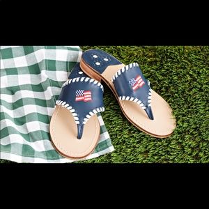 Jack Rogers Flag Sandals